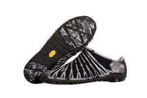 Vibram Furoshiki Evo Murble Black Mens Shoes | India-318254